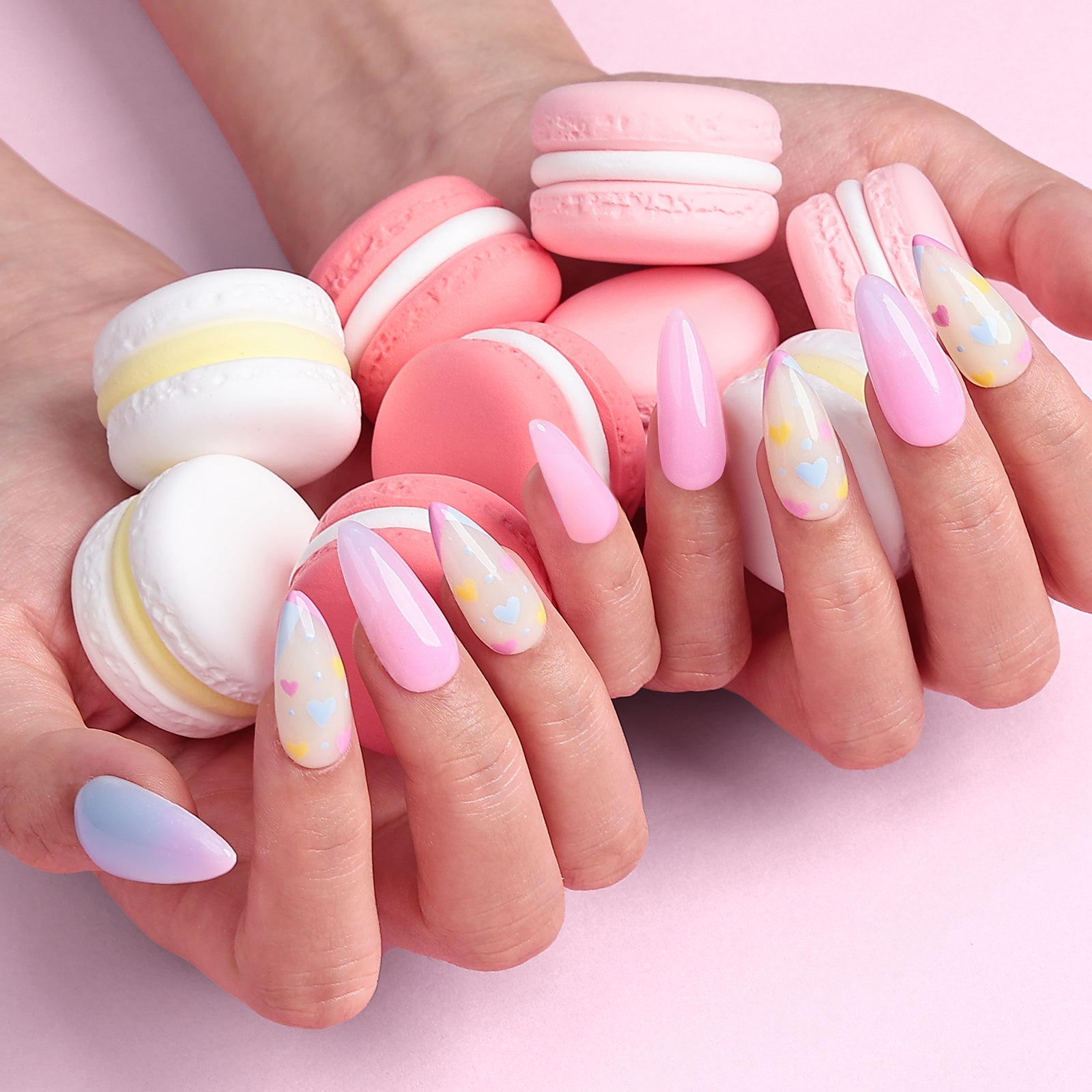 6 Colors Poly Nail Extension Gel Kit