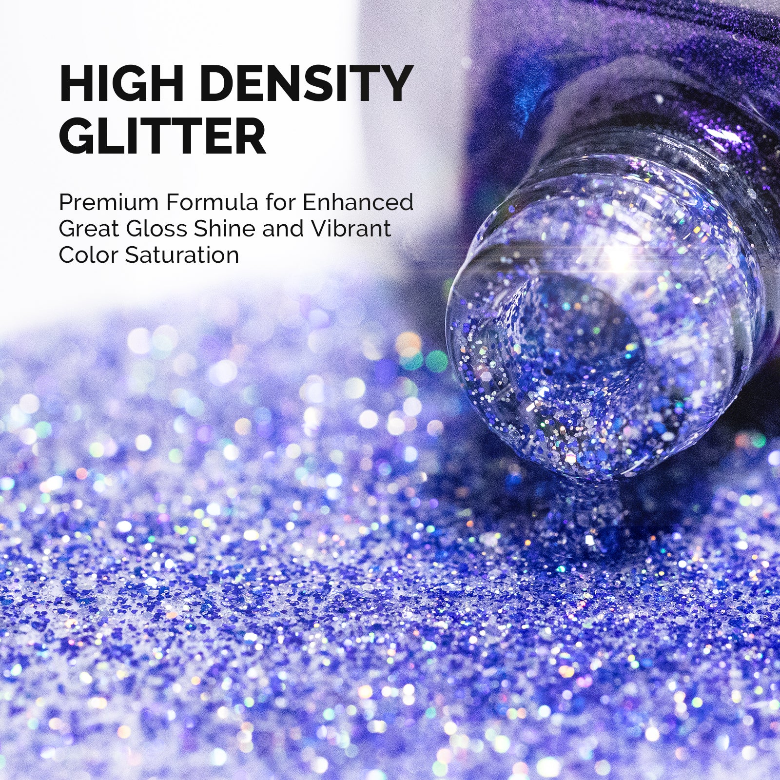 Galaliver Glitter Gel Nail Polish 15ml - X11 Starry Blue