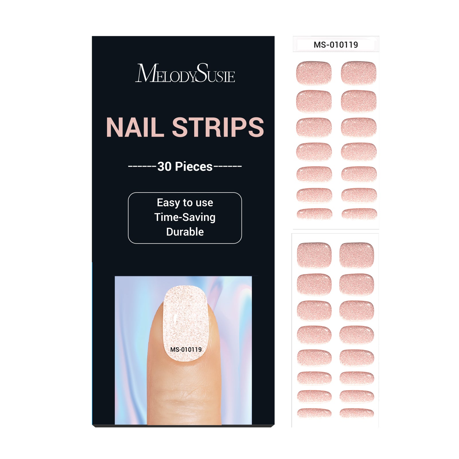 New Semi Cured Gel Nail Strips - US ONLY