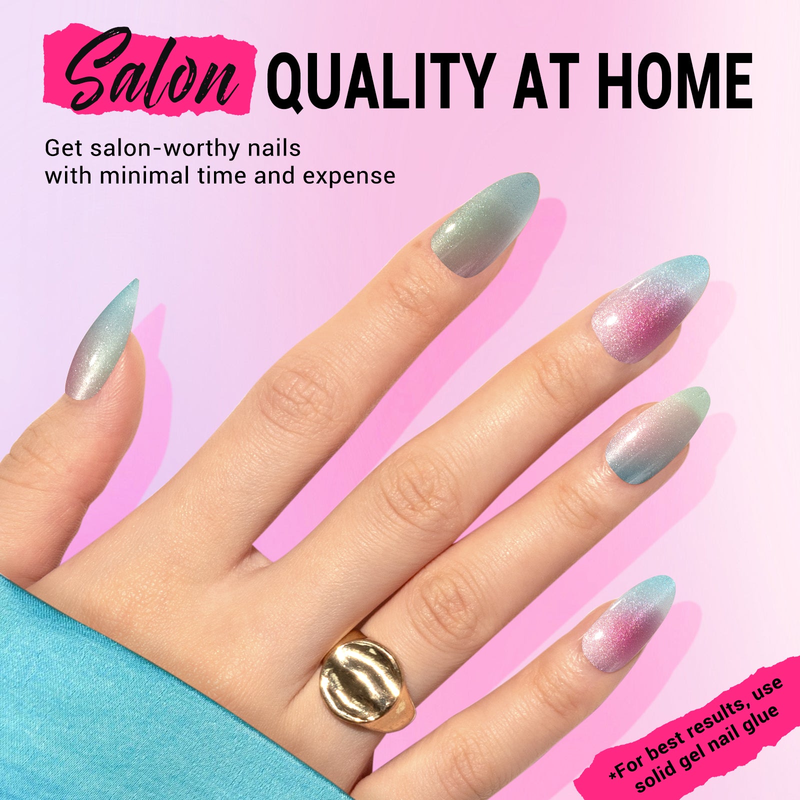 Dreamy Velvet Press On Nails Kit - US ONLY