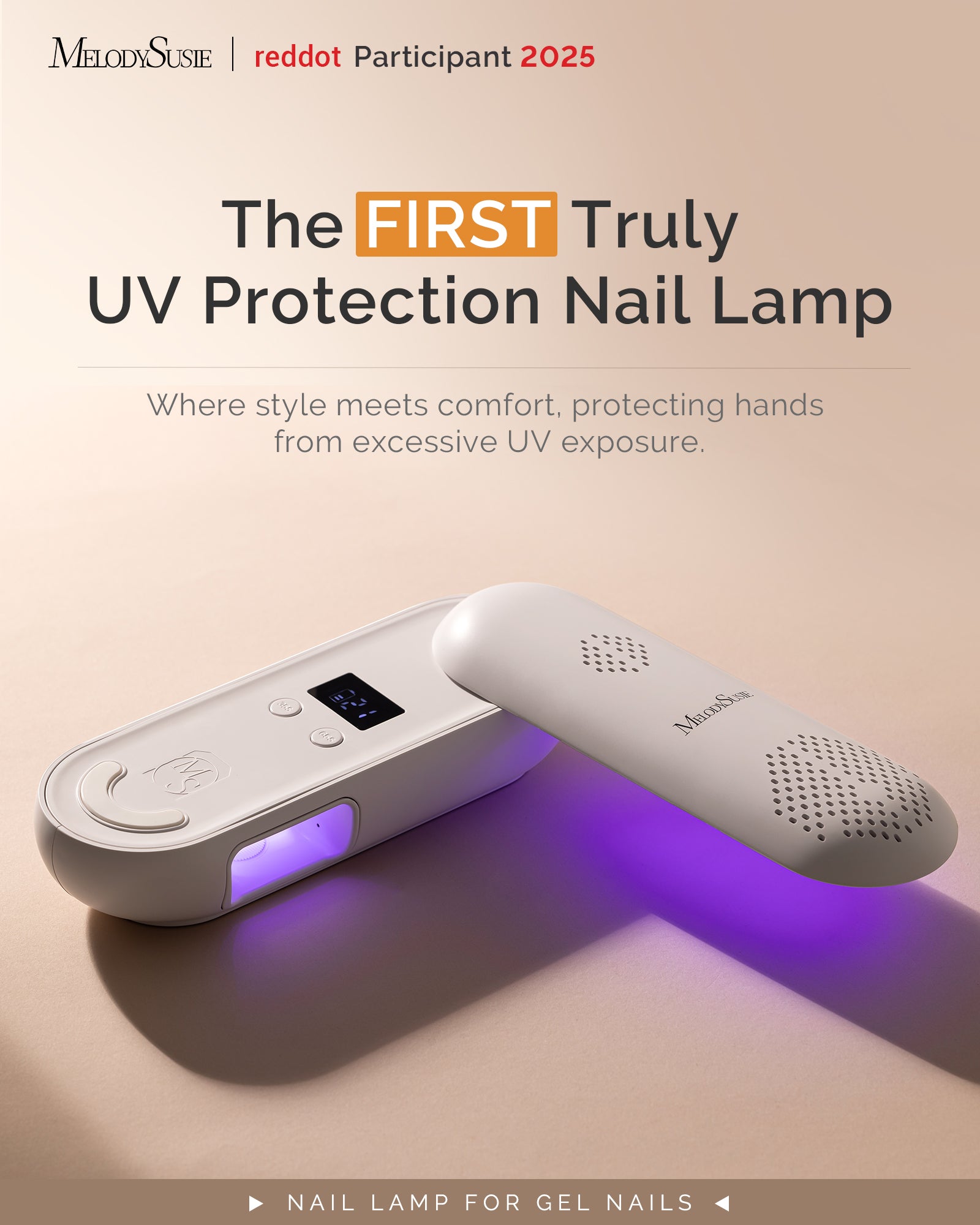 P-Plus20F UV Protection Rechargeable UV/LED Nail Lamp