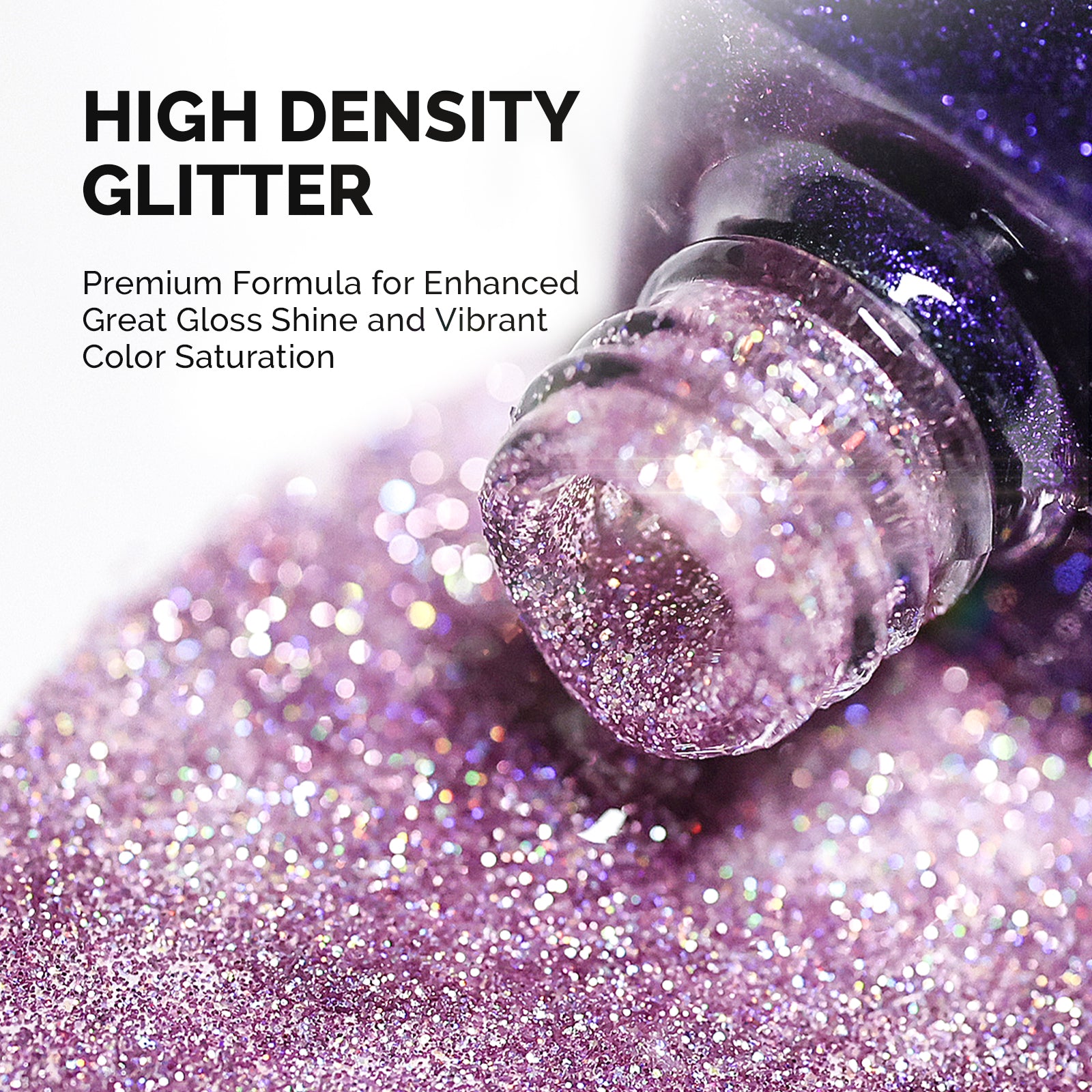 Galaliver Glitter Gel Nail Polish 15ml - X06 Free Purple