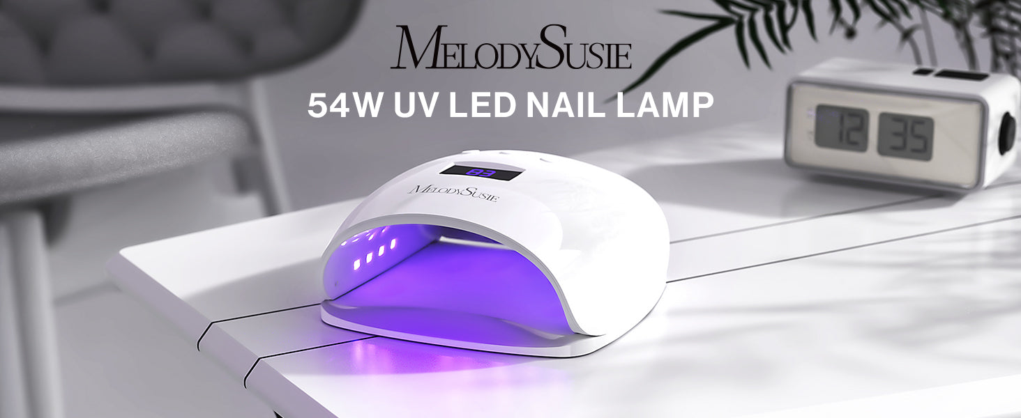 Light Dryer Professional Gel 54W Nails LED UV | UV MelodySusie