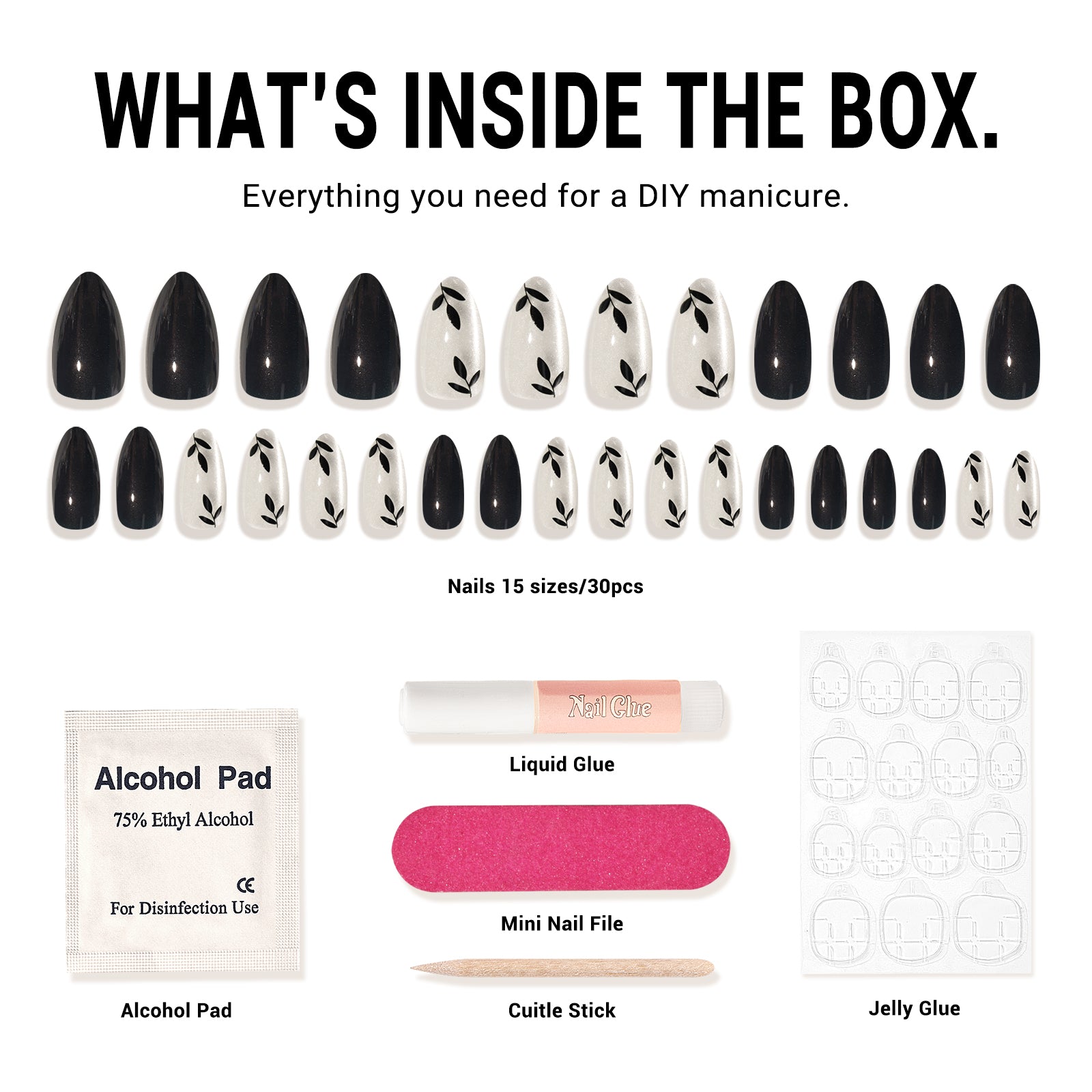 Fallen Press On Nails Kit - US ONLY