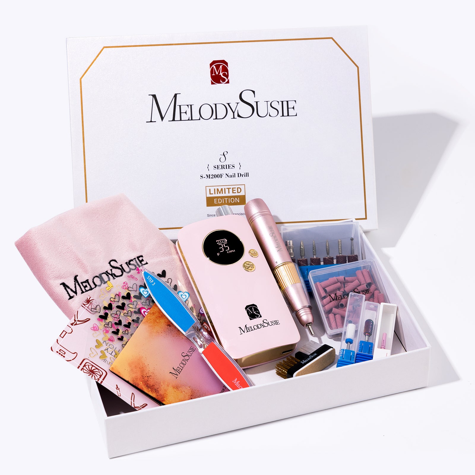 SM200F Plus Anniversary Nail Drill Gift Box