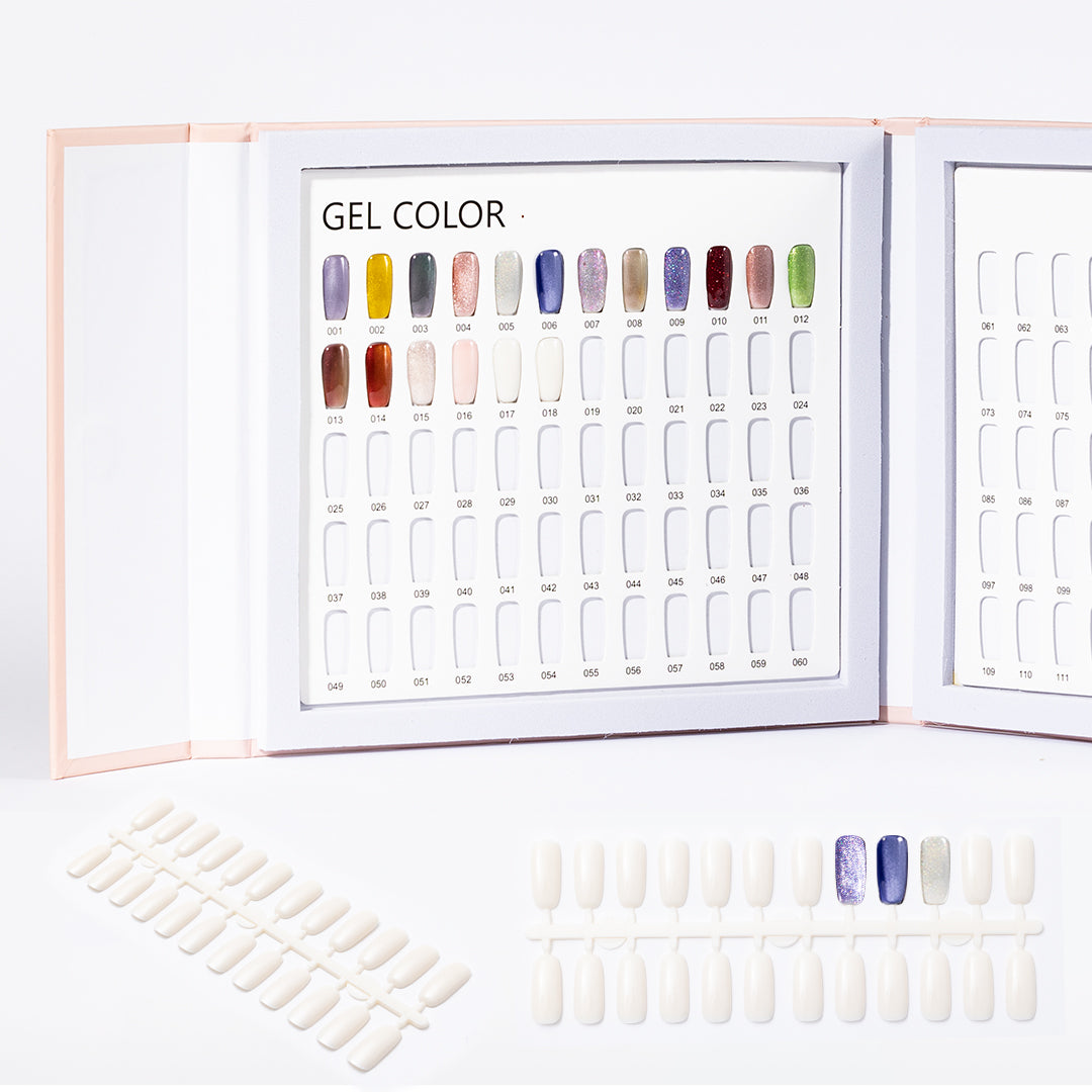 Nail Gel Polish Display Card Book