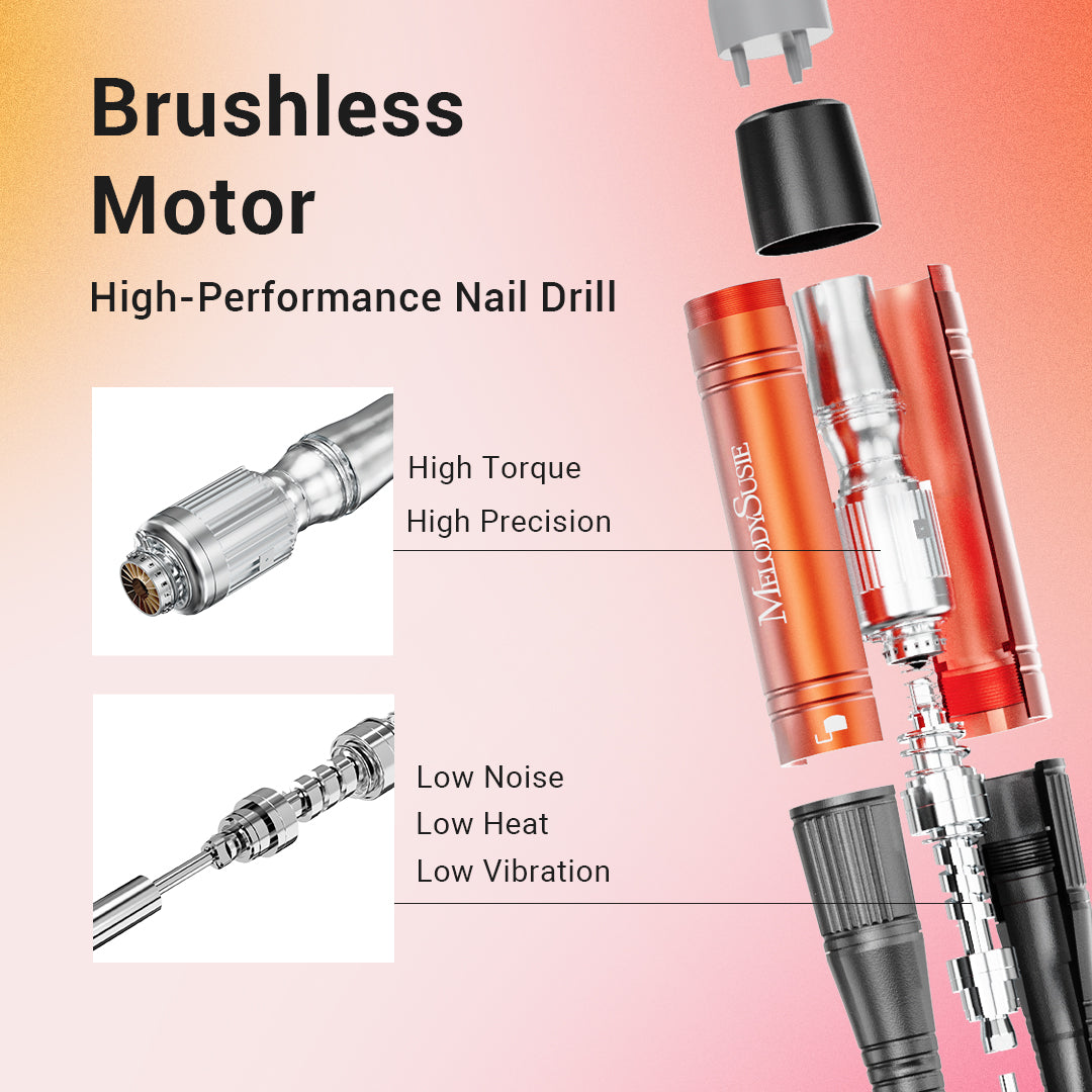 Brushless motor for online drill