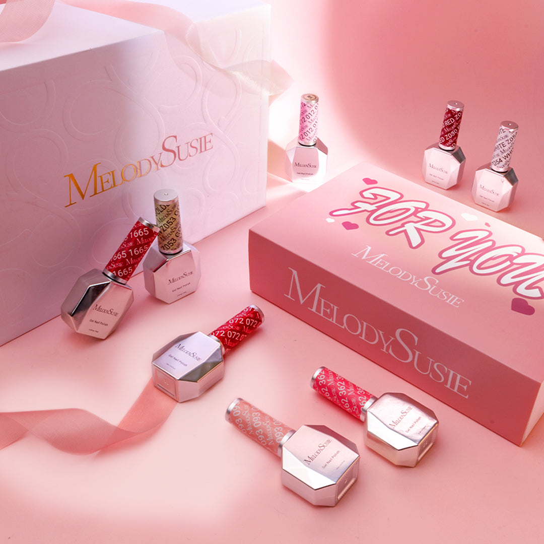 Lovely Sweetheart Thick Gel Nail Polish Gift Box - 8 Colors