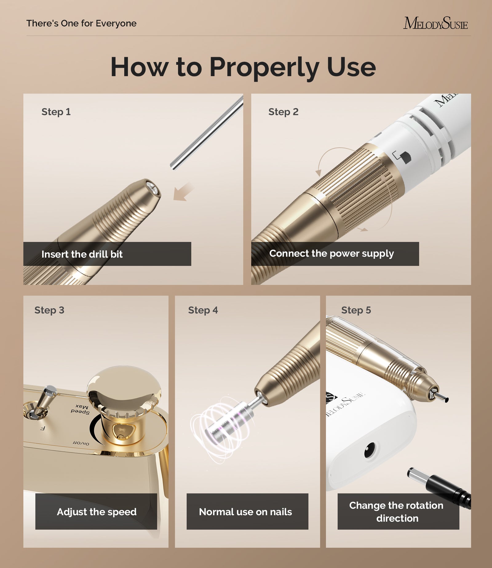 Jade(SC320C) Rechargeable Nail Drill 30,000RPM