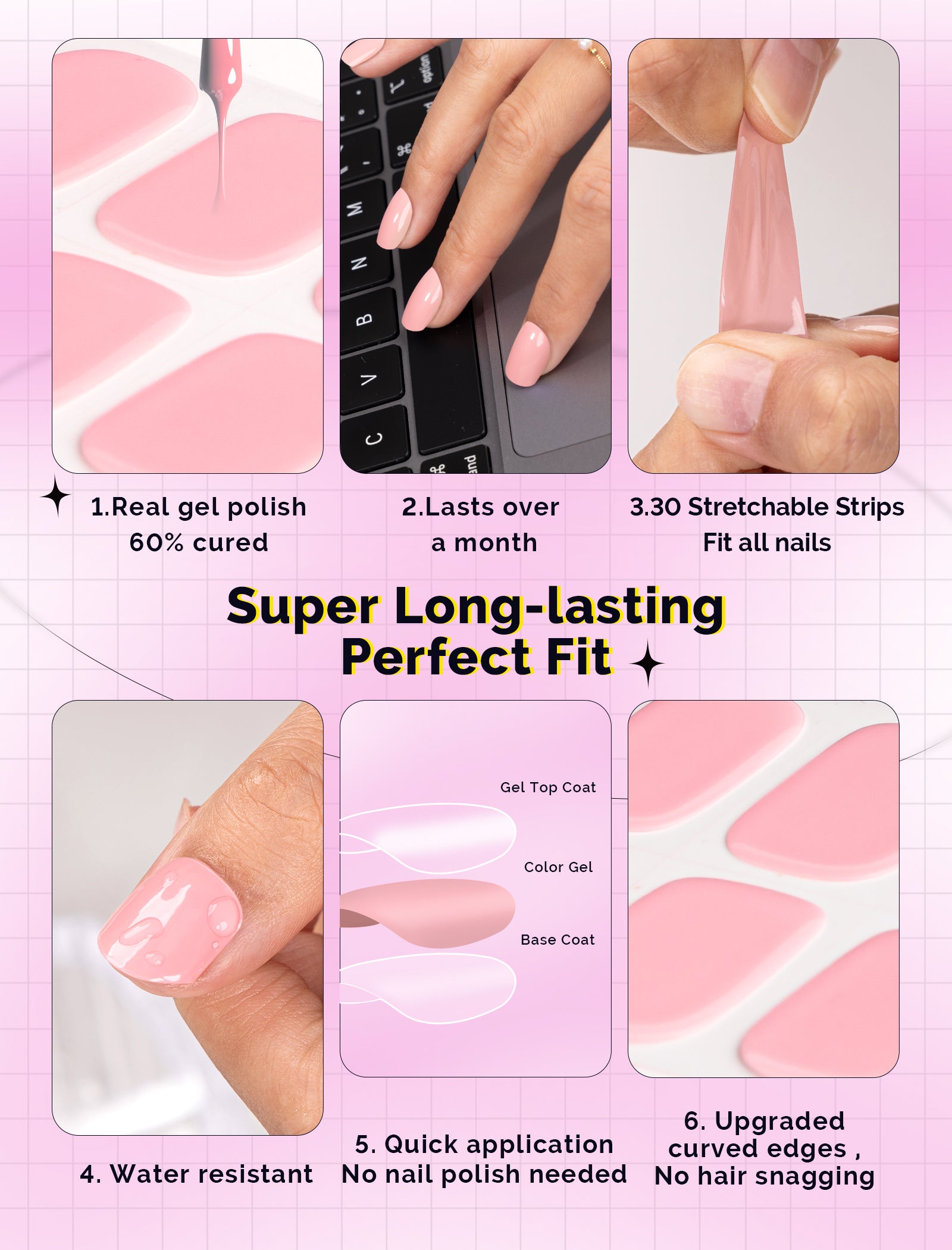 Semi gel orders nails