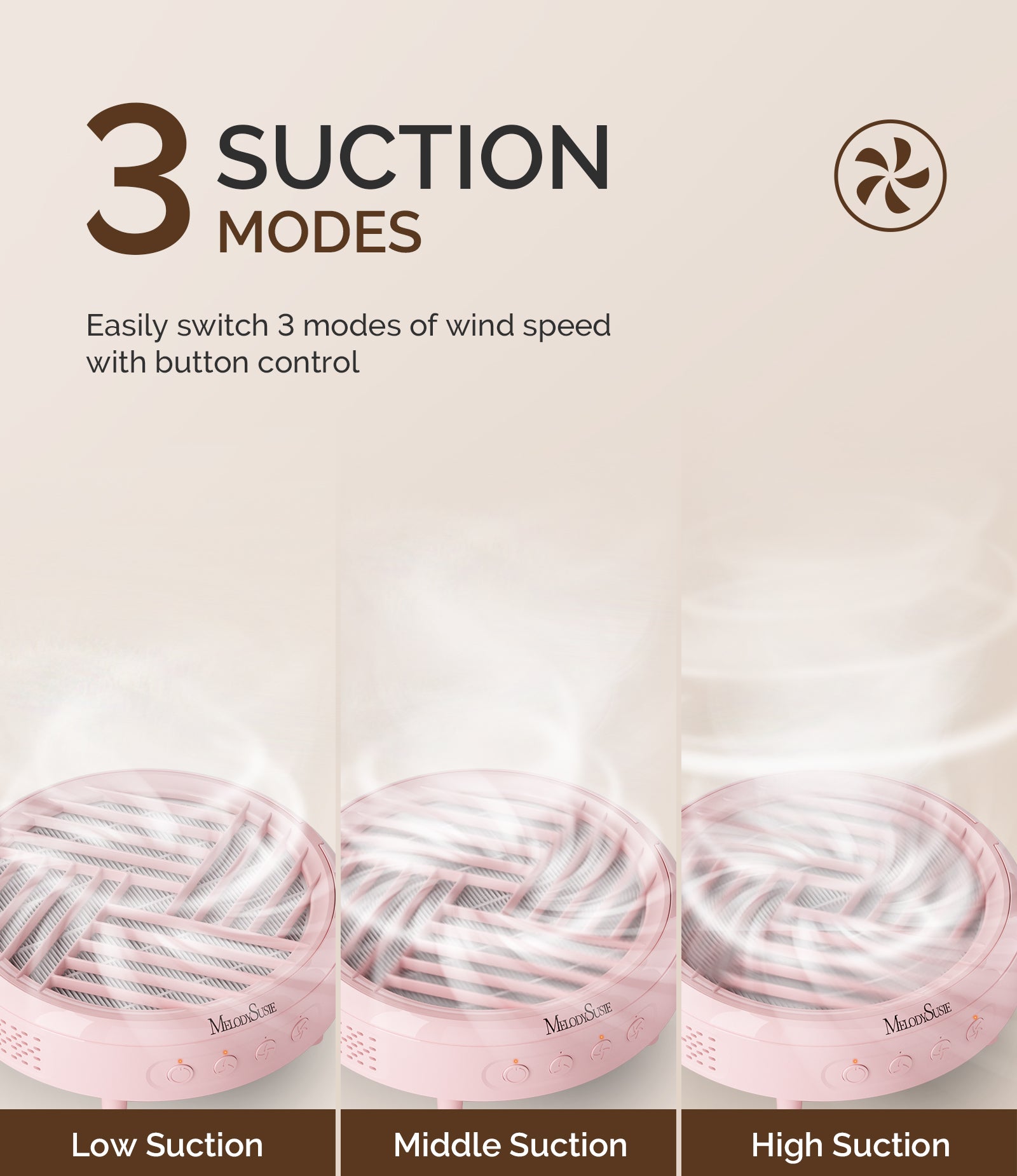 HPro Nail Dust Collector - Pink