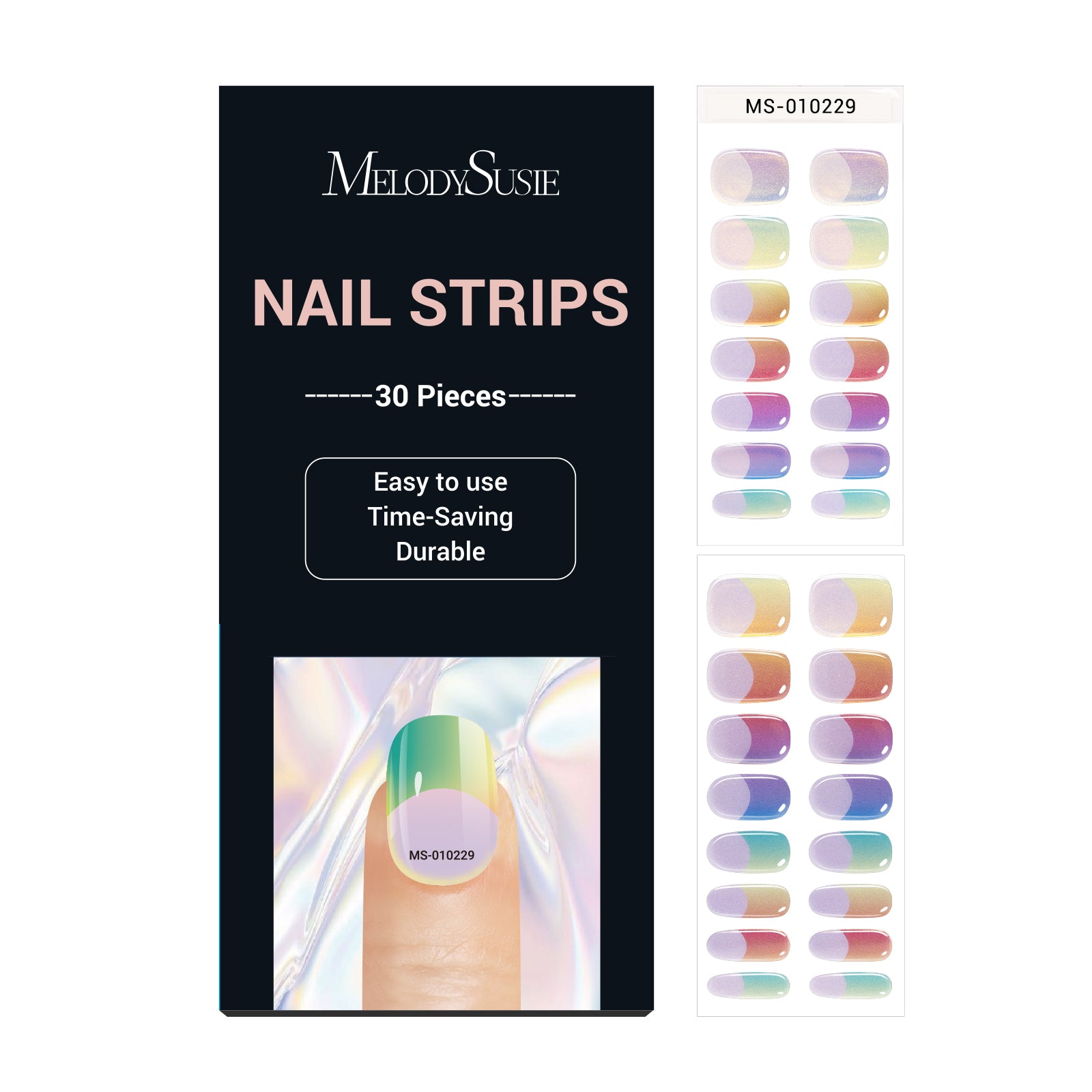 New Semi Cured Gel Nail Strips - US ONLY