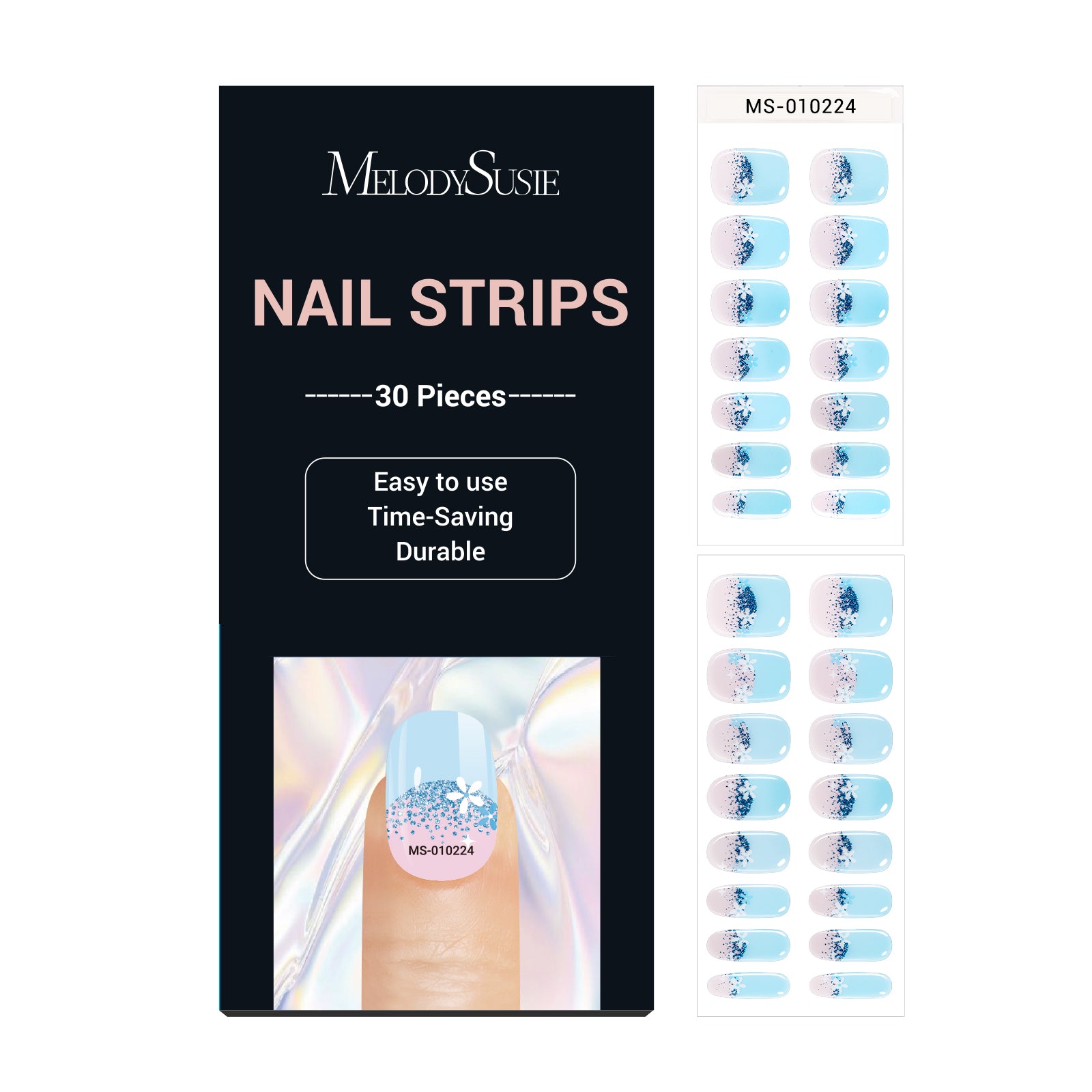 New Semi Cured Gel Nail Strips - US ONLY