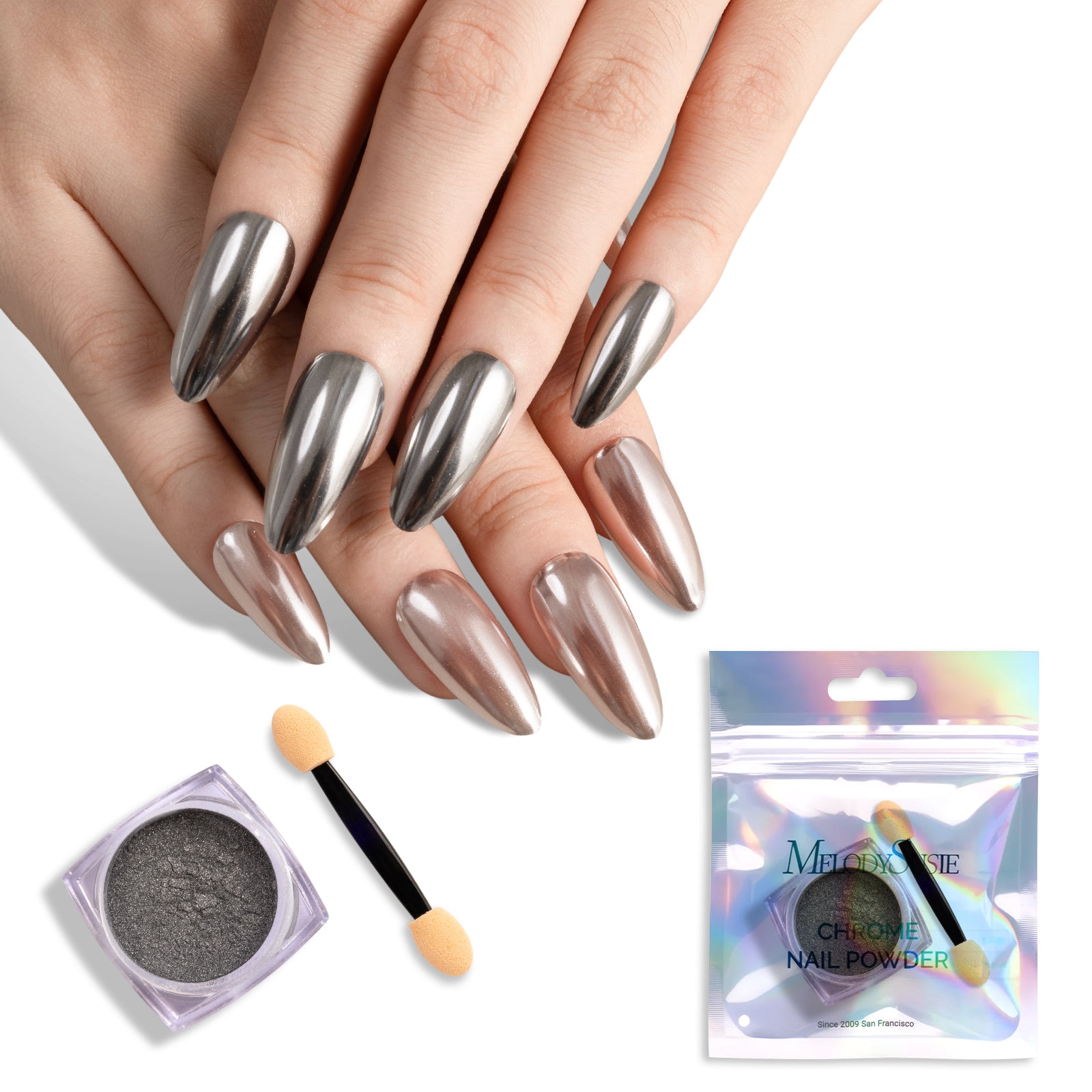 Sliver Chrome Nail Powder