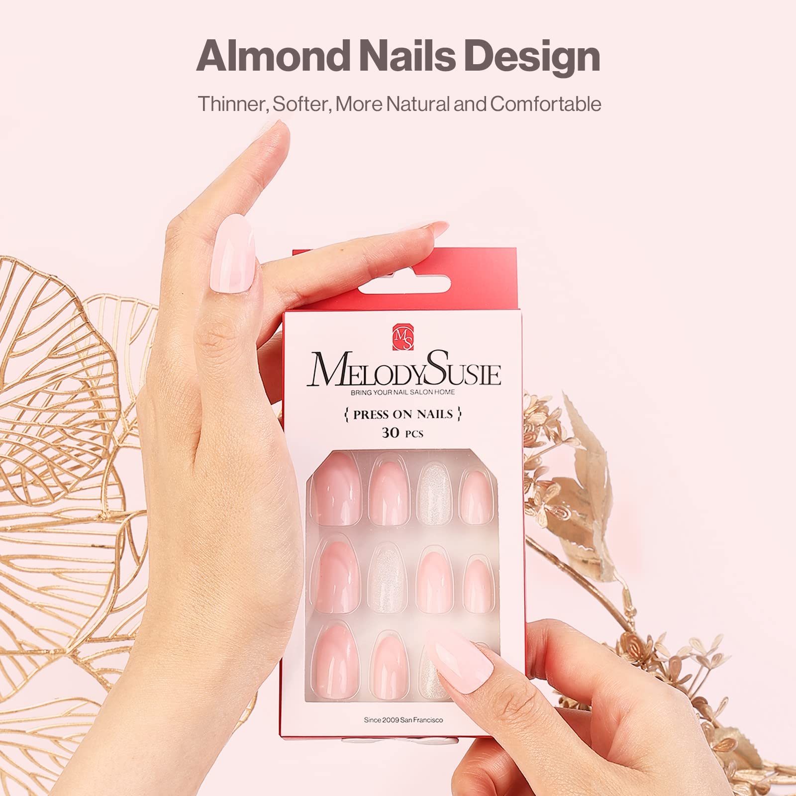 10 Stunning Almond Nail Designs | Almond acrylic nails designs, Almond nails  designs, Almond nail