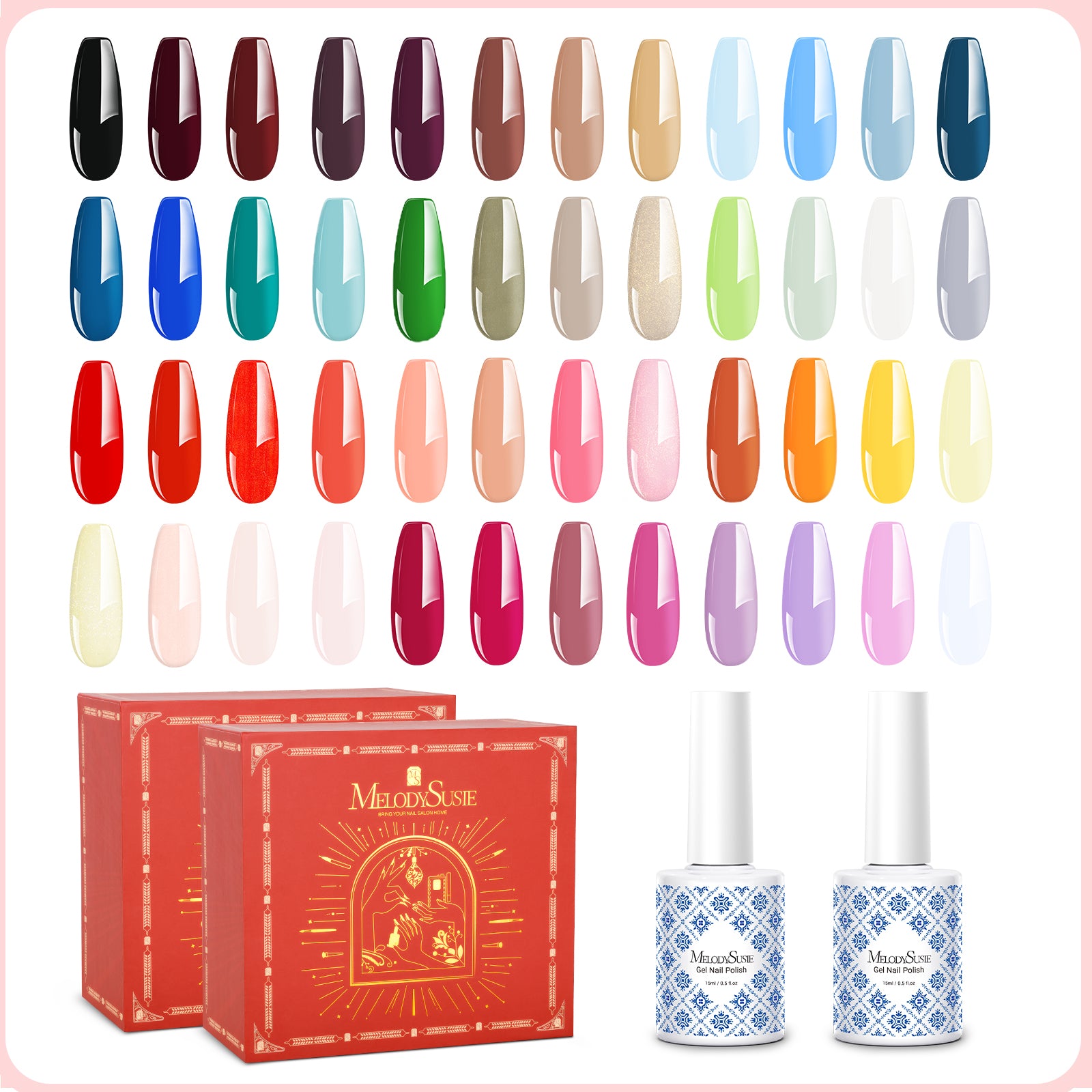 Fleurwee Plant-based Gel Nail Polish - 48 Colors