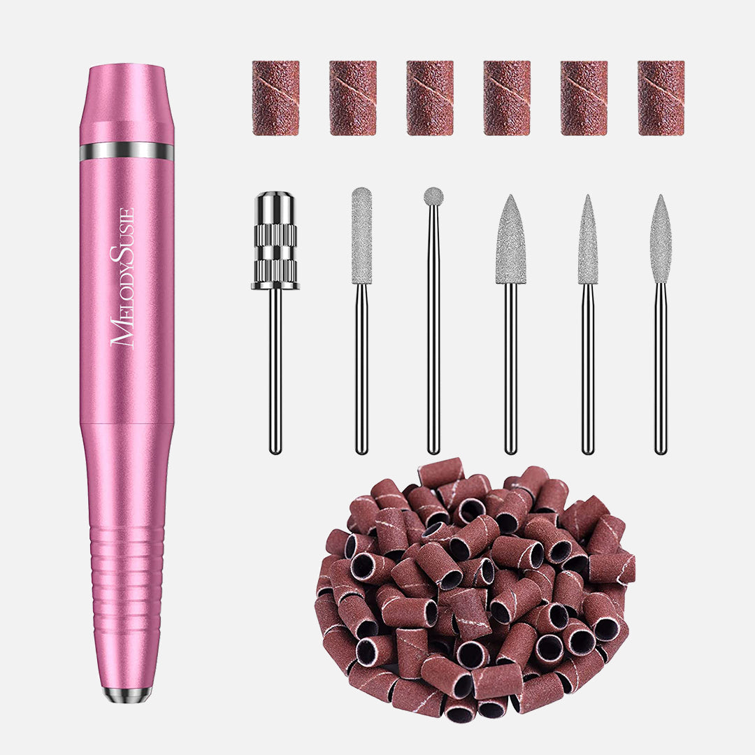 MelodySusie Portable Electric Nail Drill, Efile Electrical File Kit ...