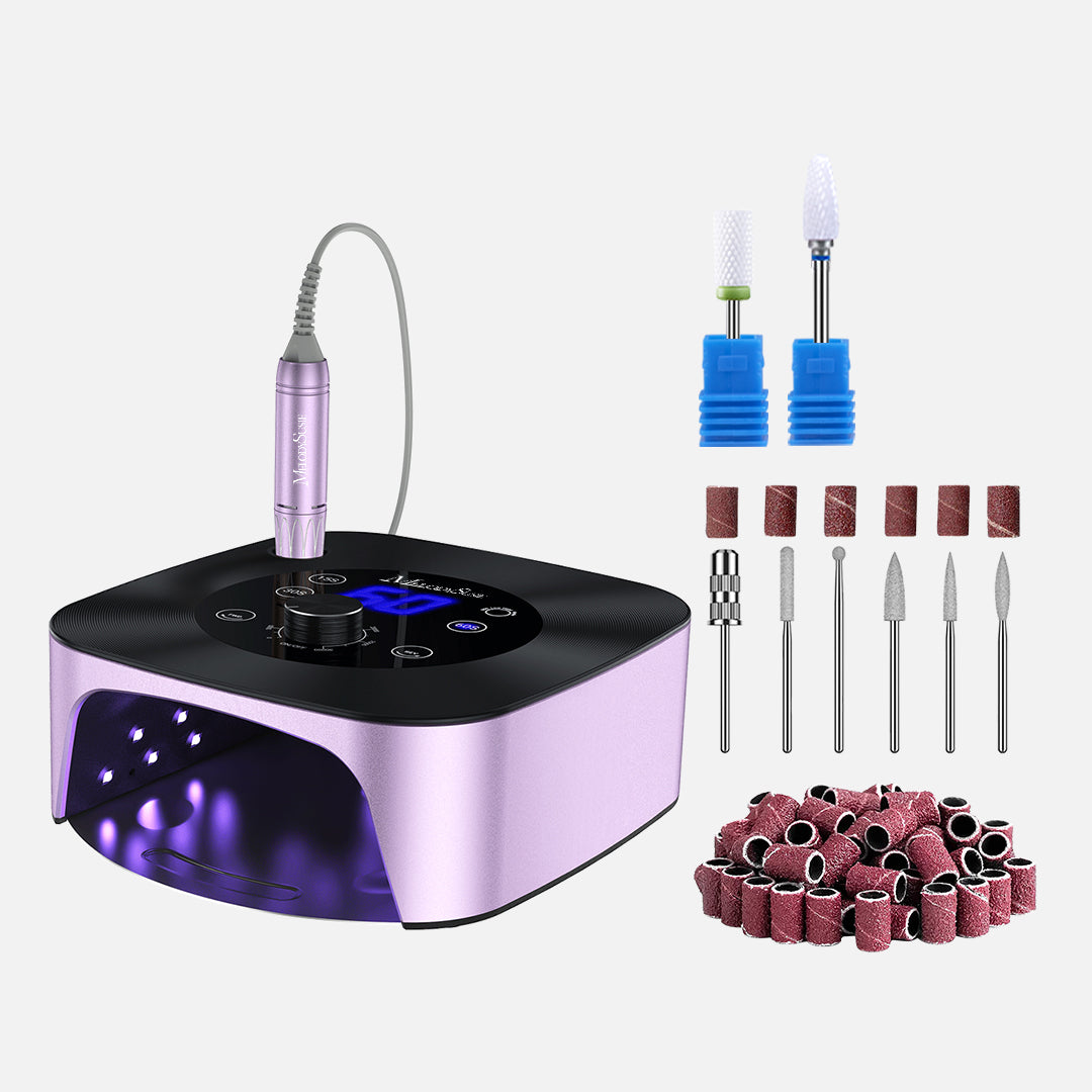 Rechargeable Nail Drill high quality + UV Lamp Dryer Combo